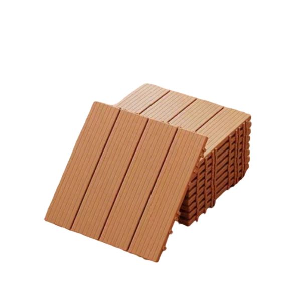 10 Piece Plastic Drainage Decking Tiles Interlocking Patio Tiles