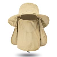 Bucket Hat Fishing Outdoor Sun Hat UPF50+ Mesh Wide Brim with FaceNeck Flap, Shop Today. Get it Tomorrow!