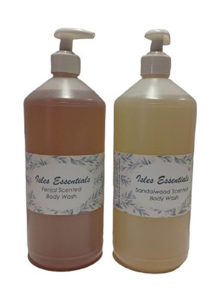 2x 1 Liter Body Wash / Shower Gel