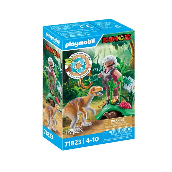Playmobil Dinos - Velociraptor Set - 18 Pieces