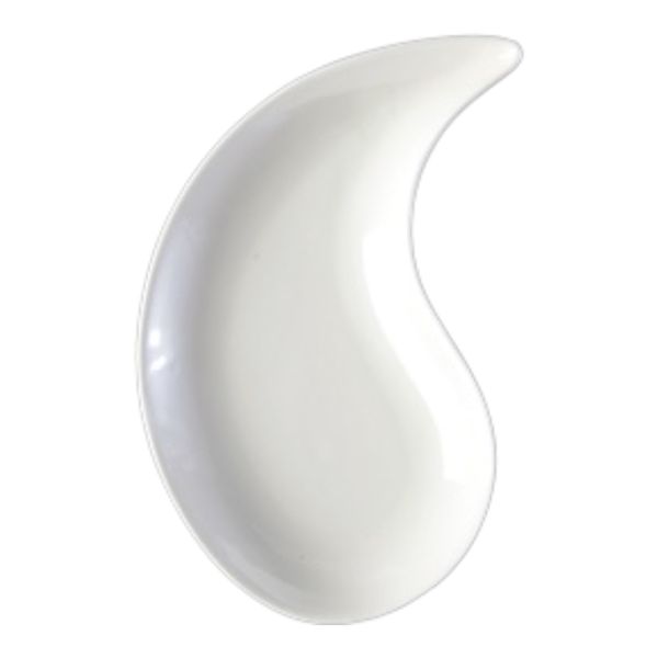 Yang Plate 22cm Porcelain White Continental