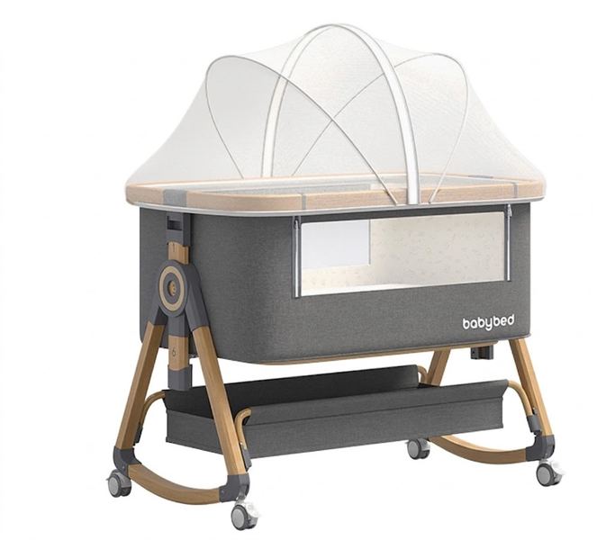 Newborn Baby Bassinet Bedside Portable Cribs Sleeper Storage Basket