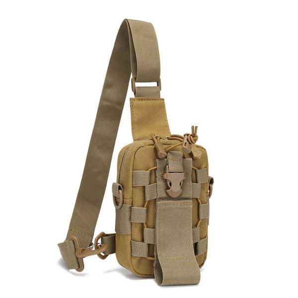 Tactical Sling Bag, Waterproof Chest Pack Adjustable Crossbody Backpack