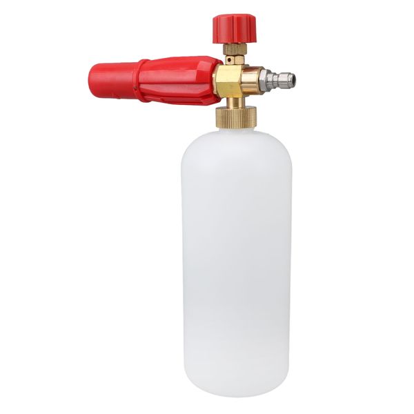 1000ml Pressure Washer Foam Cannon 1/4in Quick Connector