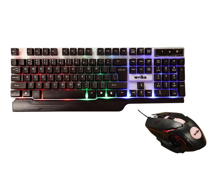 Weibo Gaming Mouse Keyboard Set