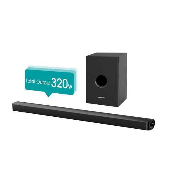 Hisense 2.1 CH 320W Bluetooth Soundbar DOLBY 2.1 HS219
