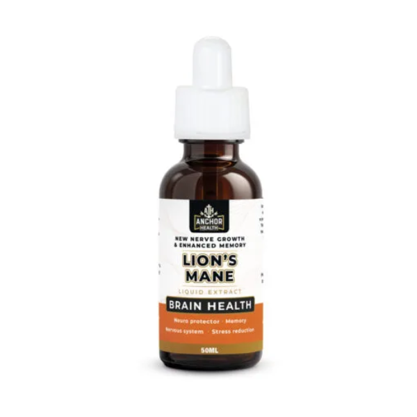 Lion's Mane Mushroom Liquid Extract - Focus, Memory &amp; Mental Clarity- 50ml