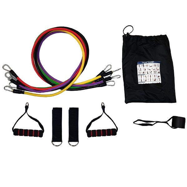 Fury 11 Piece Rubber Resistance Bands