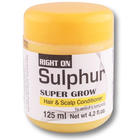 Sulfur hair clearance products