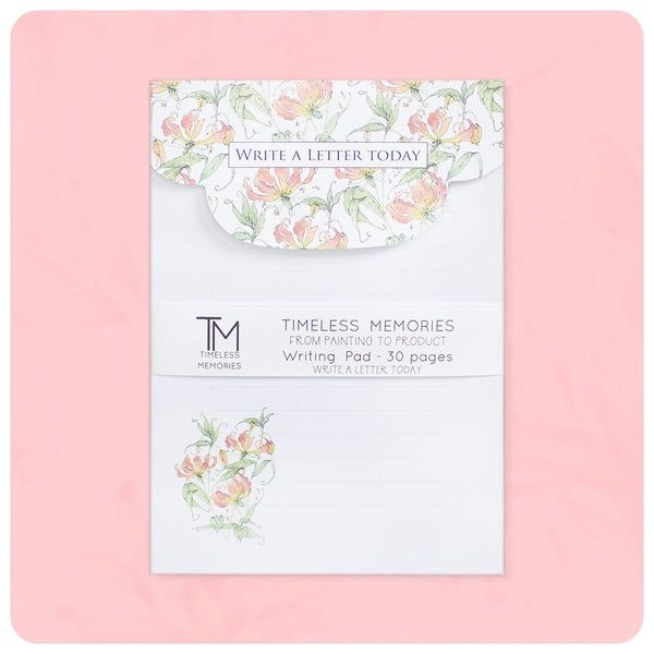 Flame Lily Writing Pad
