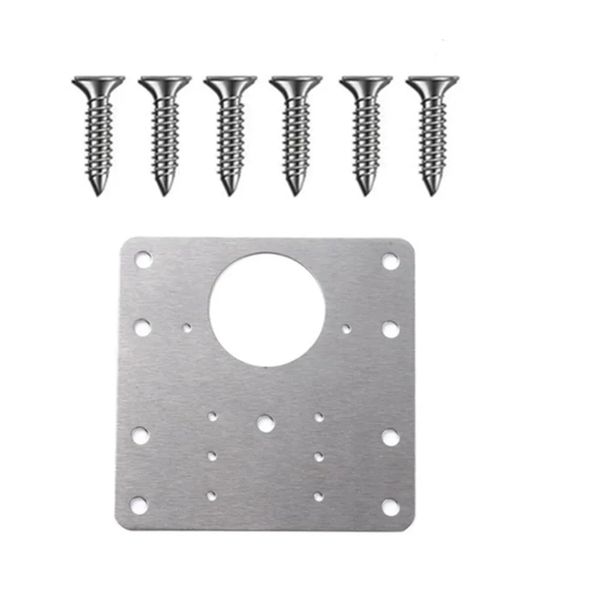 Stainless Steel Hinge Repair Plate for Cabinets, Doors and Cupboards