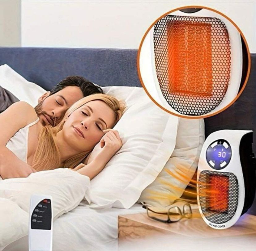 Smart Wall Space Heater with Control (500w) - White | Shop Today