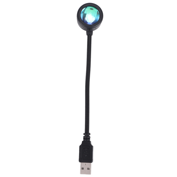 LED USB Sunset Lamp Night Light Projector,Sunset Red