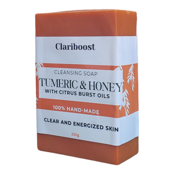 Clariboost turmeric and honey soap for clear and fresh skin-150g