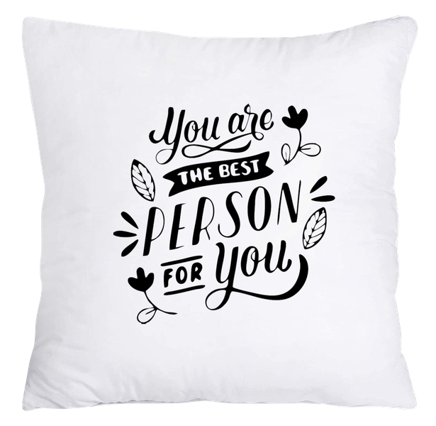 Scatter Cushion Cover Set - You Are The Best Person For You!