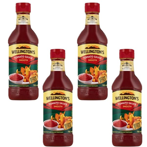 Wellington's Tomato Sauce - 4 x 700ml