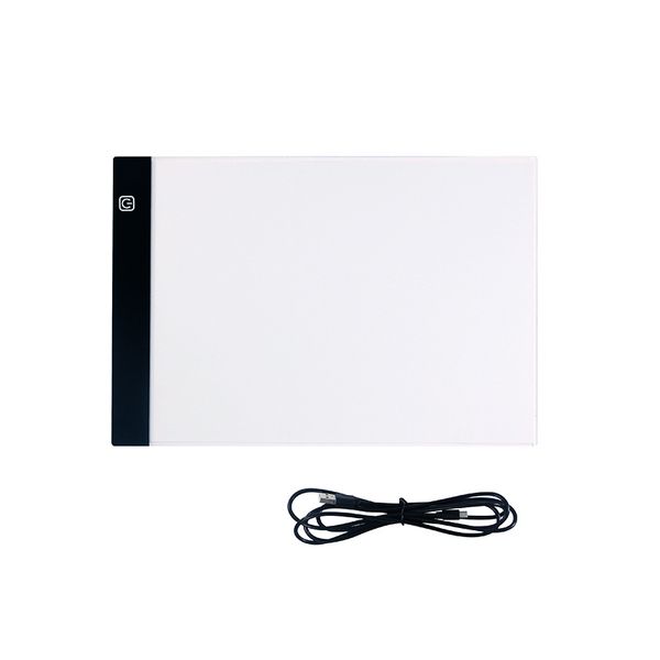 A4 LED Copy Board Light Tracing Pad, USB Power Artcraft LED Trace Light Pad