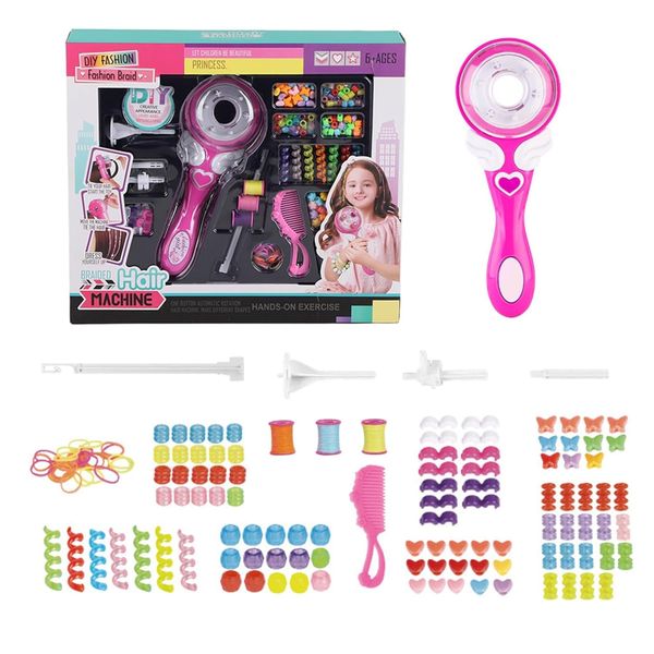 Girls Little Princess DIY Hair Braiding Kit