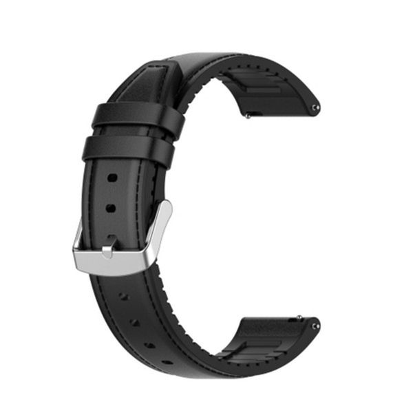 FocusFit Leather &amp; Silicone Strap 22mm compatable with Huawei GT2 Pro