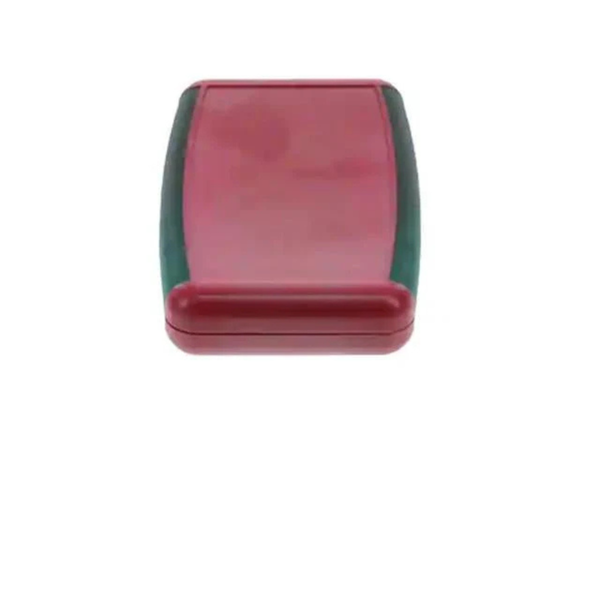 1553BRDBK ABS Enclosure Soft Sided 117x79x24mm Red with Black Grip