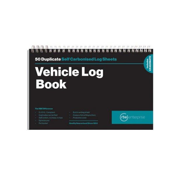 Motor Vehicle Log Book A5 F0584