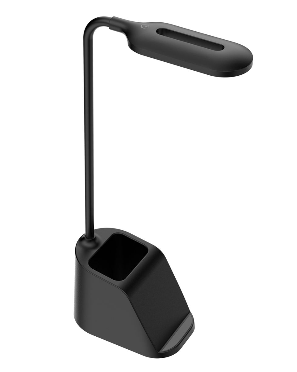 Bright Star LED Table Lamp with Qi Wireless Charger & Pen Holder