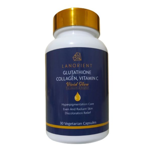 Vivid Glow - Glutathione, Collagen and Vitamin C (60 Capsules)