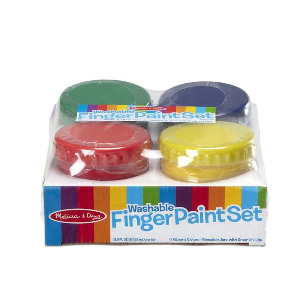 Melissa &amp; Doug Finger Paint Set - 4 Piece