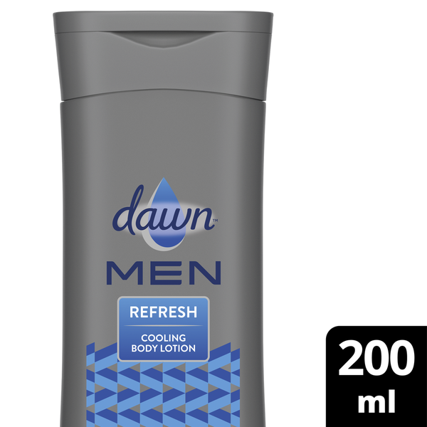 Dawn MEN Refresh Cooling Body Lotion for All Skin Types 200ml