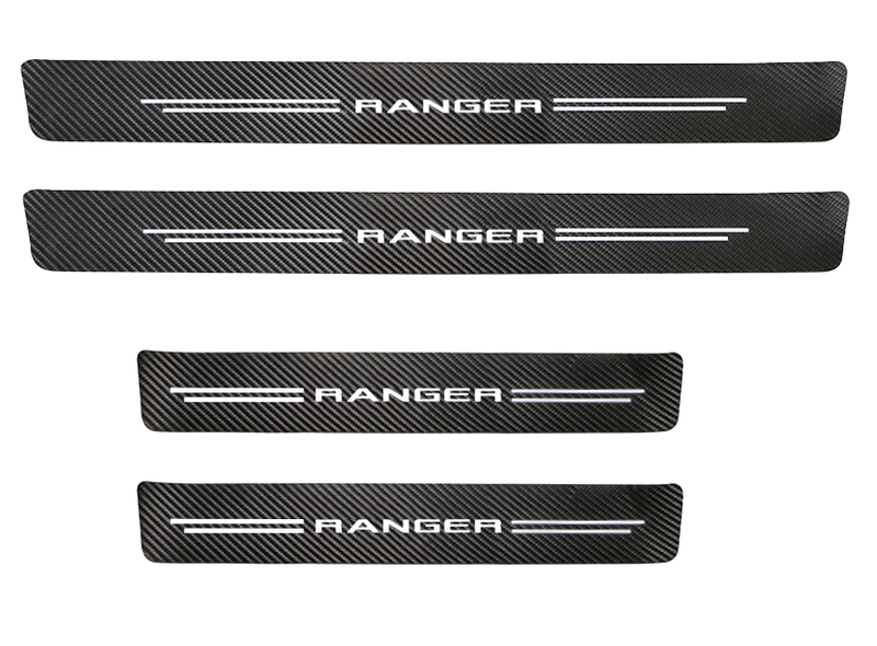 Door Sill Protective Vinyl Stickers For Ford Ranger