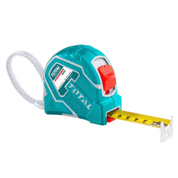 Total Tools 2Pcs Measuring Tape 5mx25mm Steel Double Hook