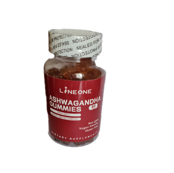 LineOne Ashwagandha Gummies - Sleep Well, Stress Aid &amp; Immune Complex