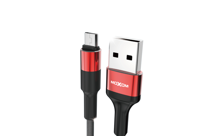 MOXOM MX-CB54 Micro USB Fast Charging Cable - 2.4A 2 Meter