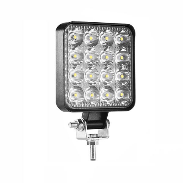 Mini 16 LED 48W LED Work Light Bar Square Spotlight