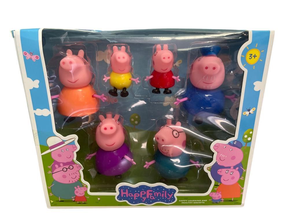 Peppa Pig and Family Figure Grandpa Granny Exclusive - Set of 6 | Shop ...