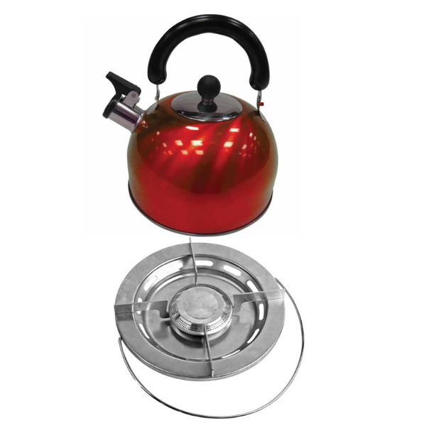 Maroon Whistle Kettle with Cooker Top Combo Buy Online in South