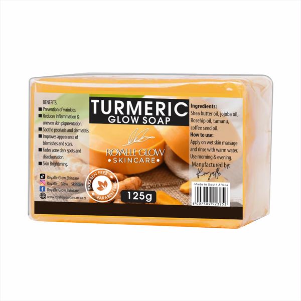 Royalle Glow Skincare Turmeric Kojic Glow Soap