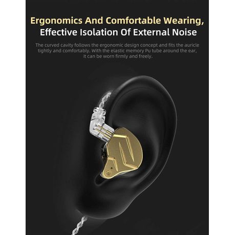 Iem Kz Zsn Driver KZ ZSN Pro X (Black) In-Ear Monitor – Music