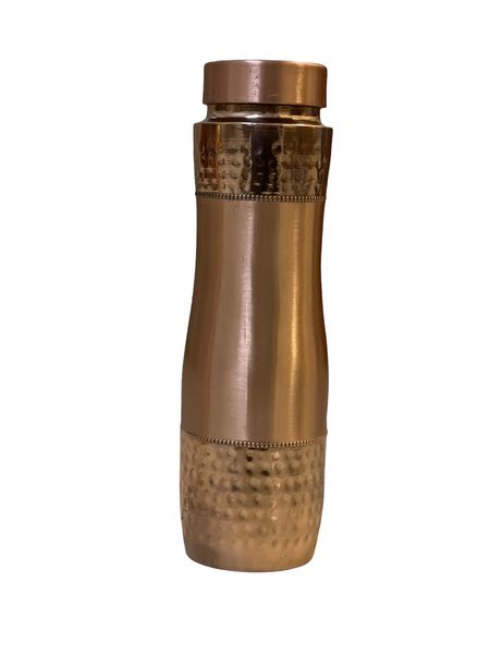 Pure Copper Top and Bottom Print 100% Water Bottle 1 Litter