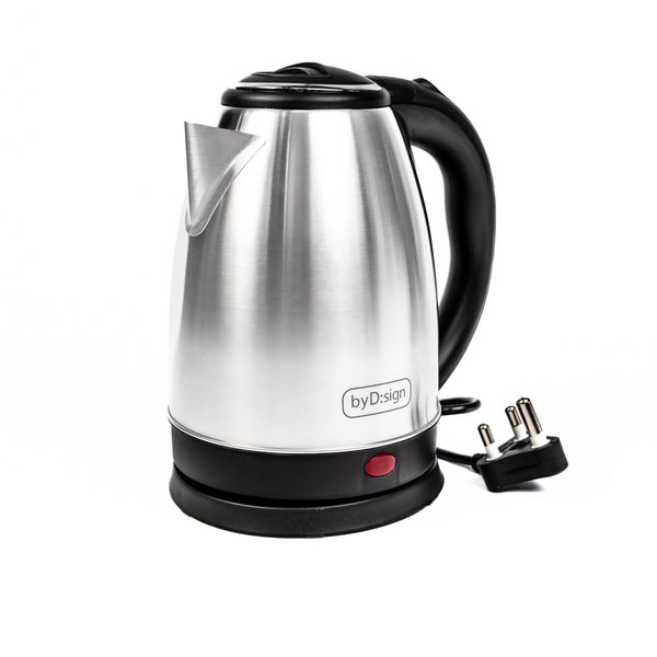 Bydsign 1.7L Stainless Steel Cordless Kettle 1500W - 360 Base