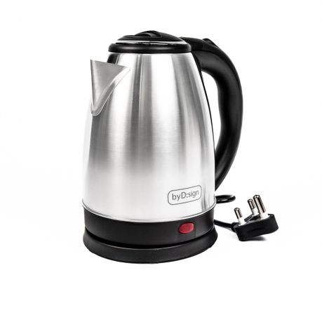 byD:sign 1.7L Stainless Steel Cordless Kettle 1500W - 360 Base