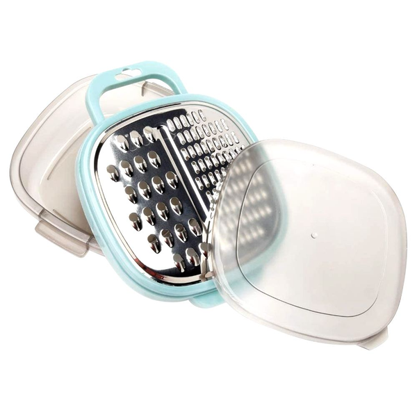 Mini Cheese Shredder Box Grater with Food Storage Container