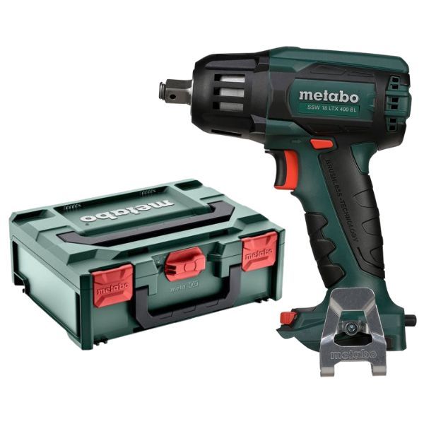 Metabo - Brushless Impact Wrench In Carry Case (602205840) - SSW 18 LTX 400