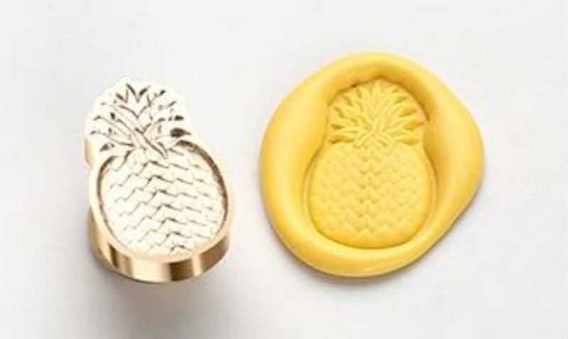 3D Pineapple Wax Seal stamp