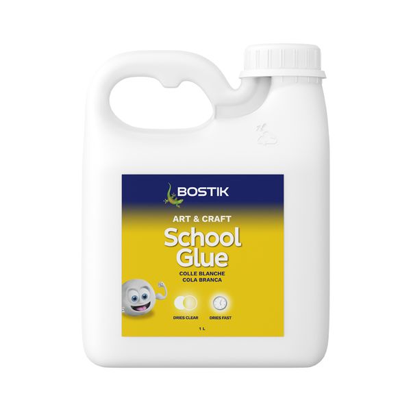 Bostik Art &amp; Craft School Glue White - 1L
