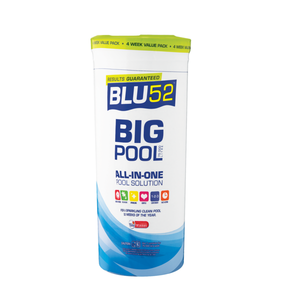 Blu52 BIG POOL All In One Pool Solution (2 x 1.7kg) Shop Today. Get