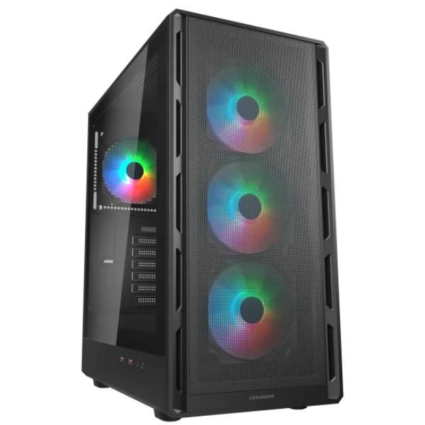 Cougar Airface Pure RGB Mid-Tower ATX Case - Black