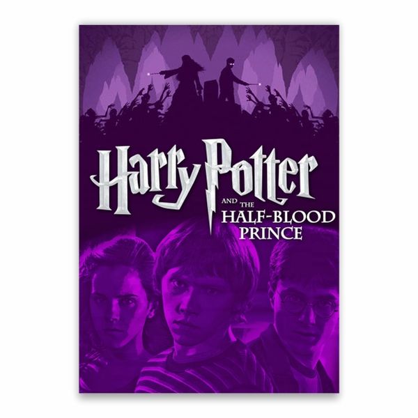 Harry Potter And The Half-Blood Prince Purple Poster - A1