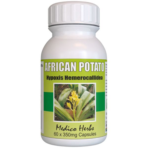 African Potato Immune Boost Capsules - 60 capsules x 350mg