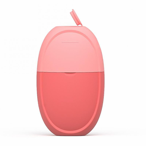 Silicone Facial Ice Roller - Rose Pink